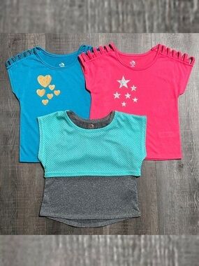 New Bundle of 3 Baby & Toddler Girls Size 24 Months Active Tops